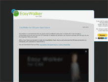 Tablet Screenshot of easywalkerc4d.com
